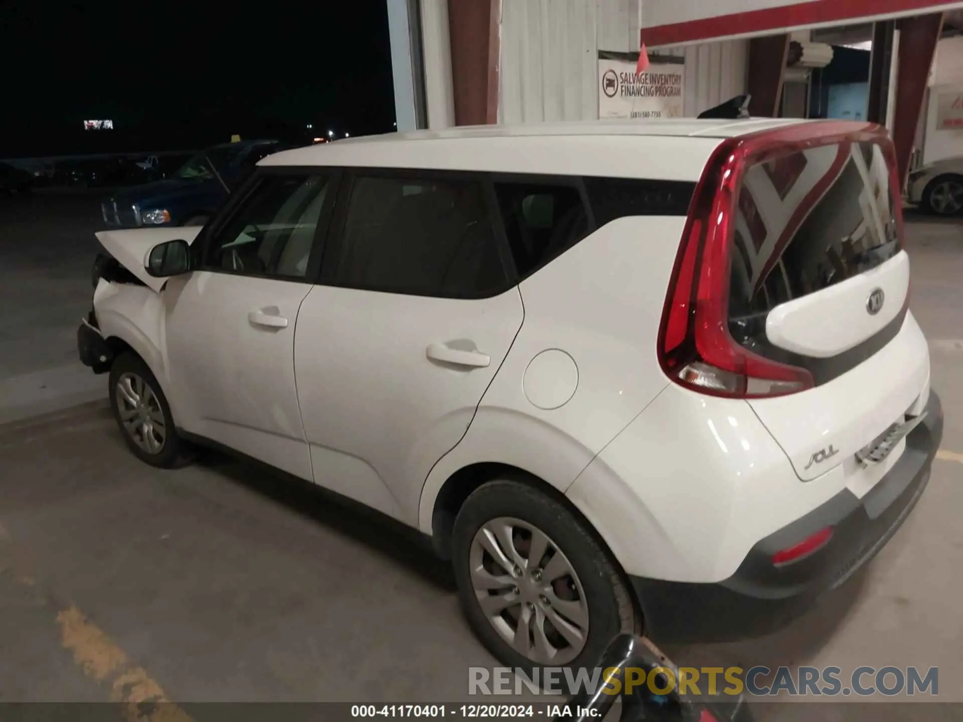 3 fotografías del automóvil dañado KNDJ23AU2L7071150 KIA SOUL 2020