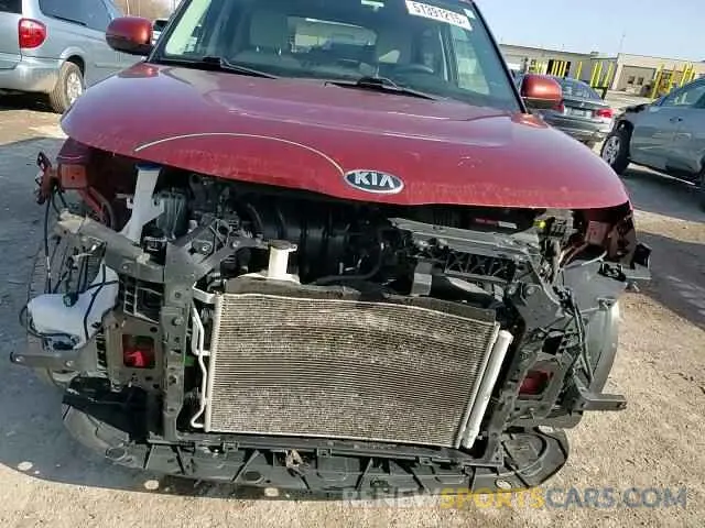 12 fotografías del automóvil dañado KNDJ23AU2L7081810 KIA SOUL 2020