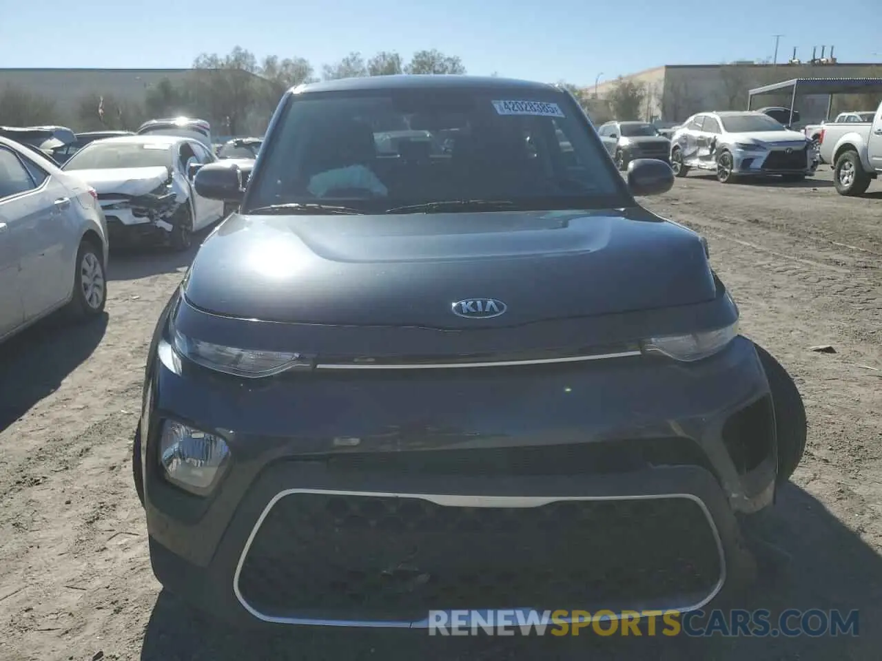 5 fotografías del automóvil dañado KNDJ23AU2L7116281 KIA SOUL 2020