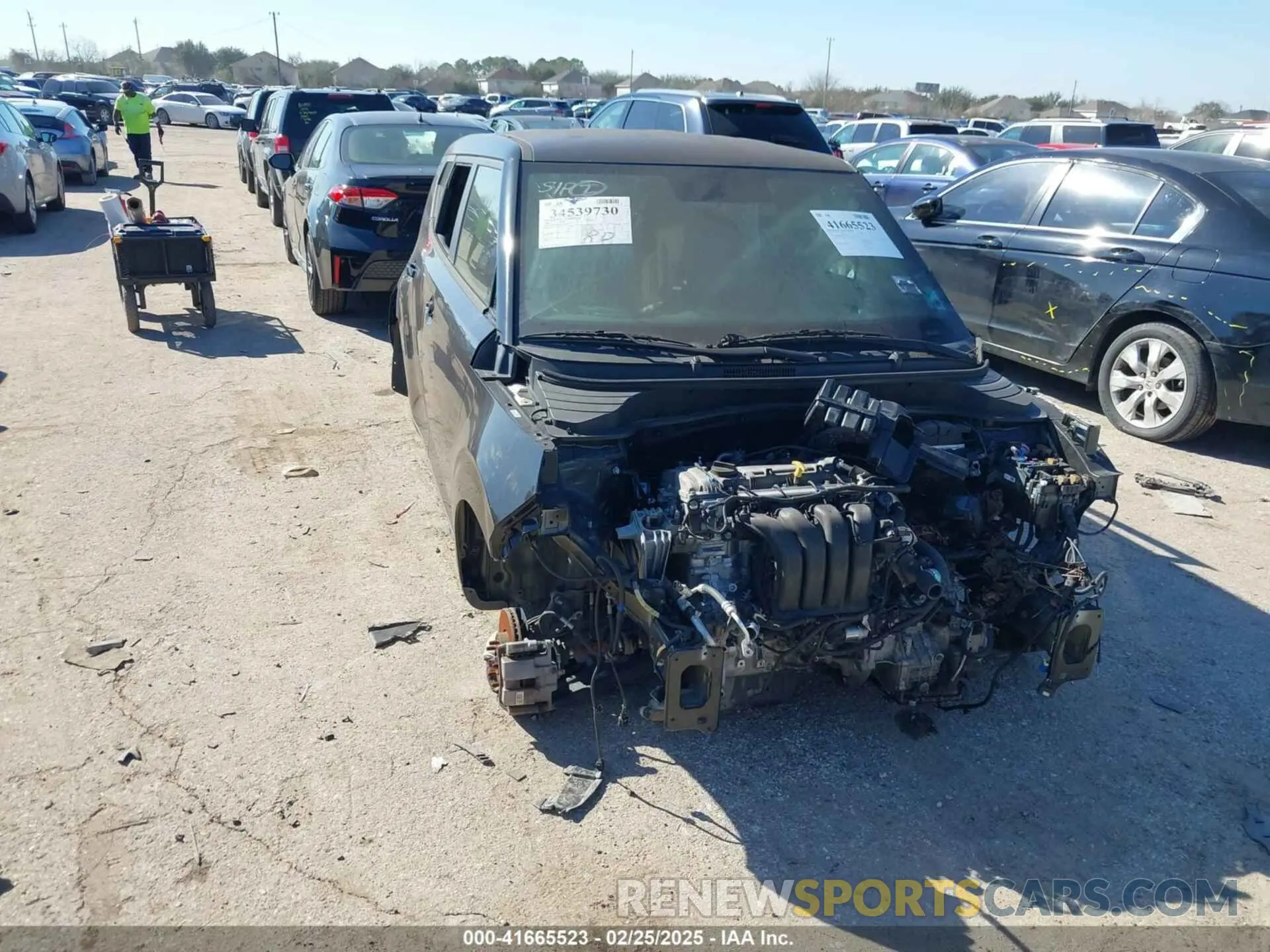1 fotografías del automóvil dañado KNDJ23AU2L7120735 KIA SOUL 2020