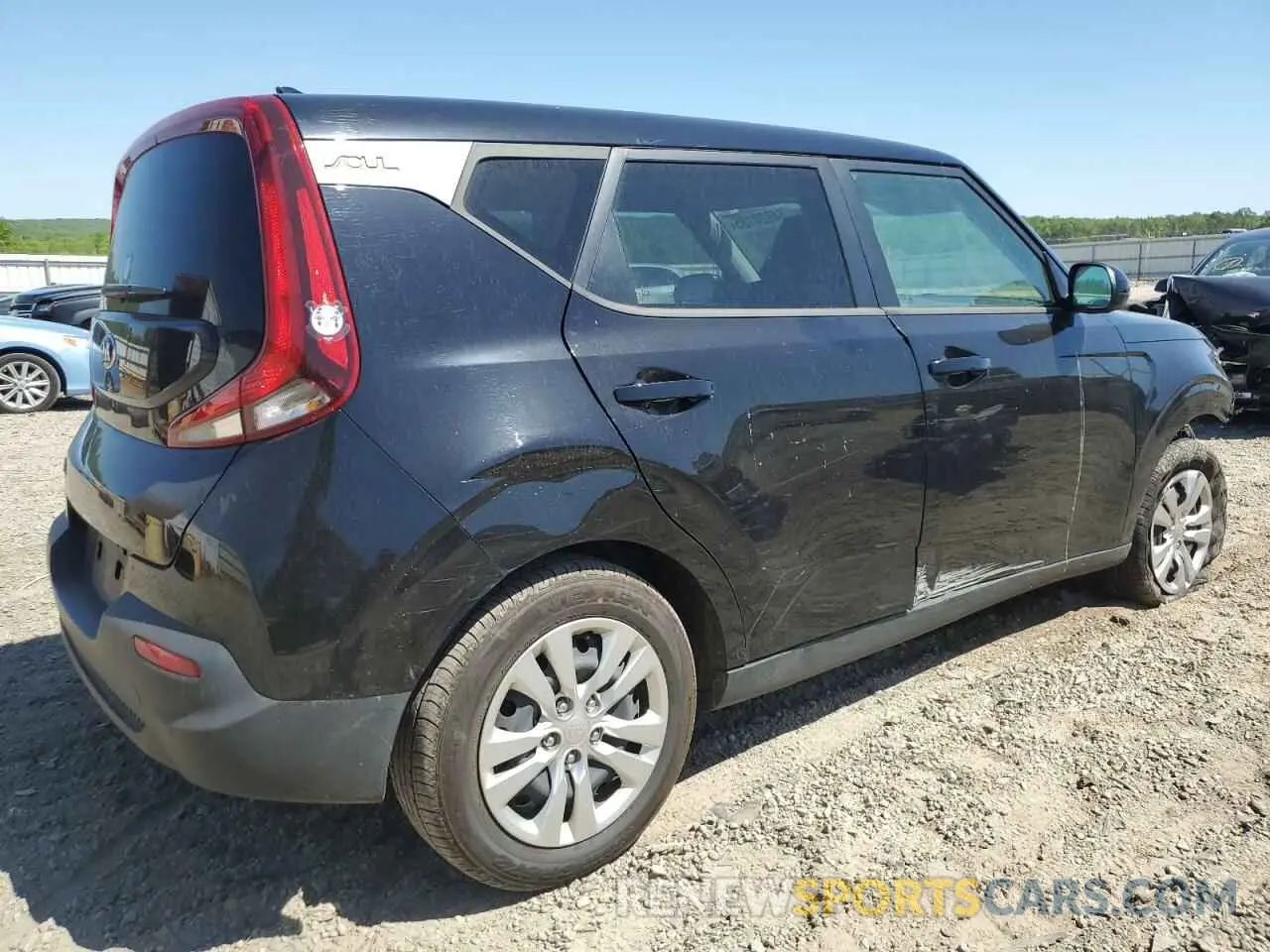 3 fotografías del automóvil dañado KNDJ23AU2L7712541 KIA SOUL 2020