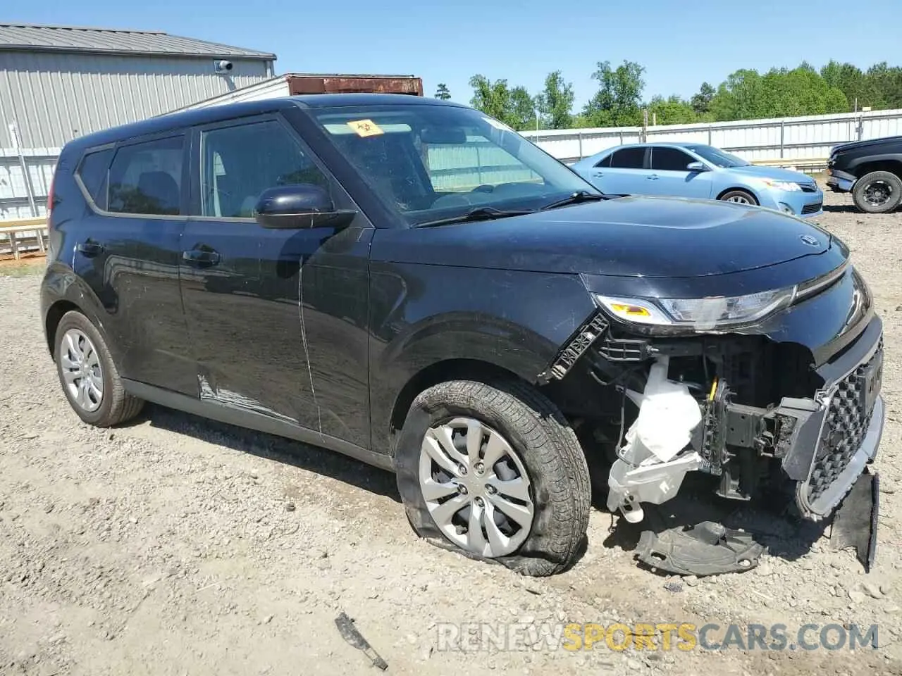 4 fotografías del automóvil dañado KNDJ23AU2L7712541 KIA SOUL 2020