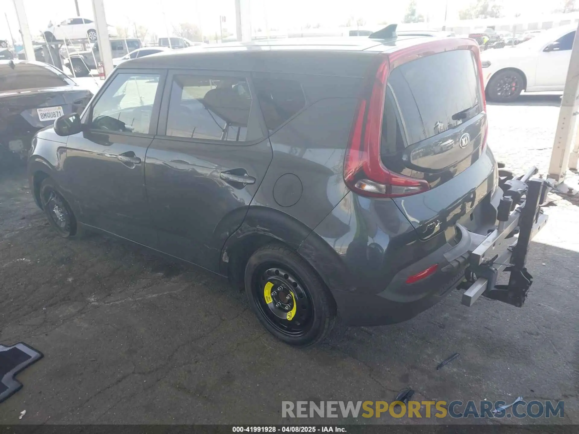 3 fotografías del automóvil dañado KNDJ23AU2L7715620 KIA SOUL 2020