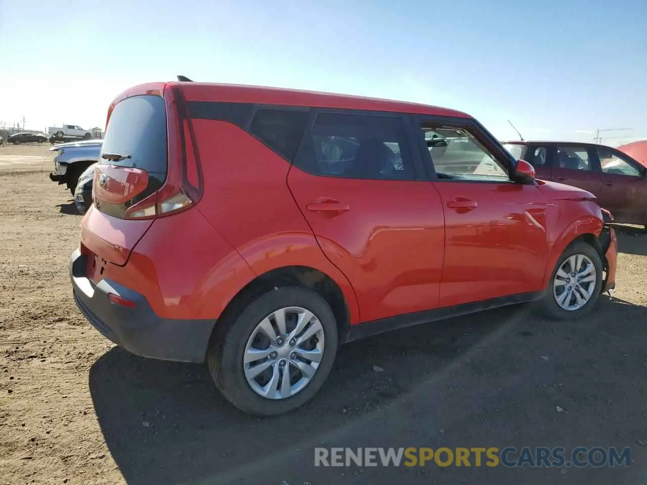3 fotografías del automóvil dañado KNDJ23AU2L7720722 KIA SOUL 2020