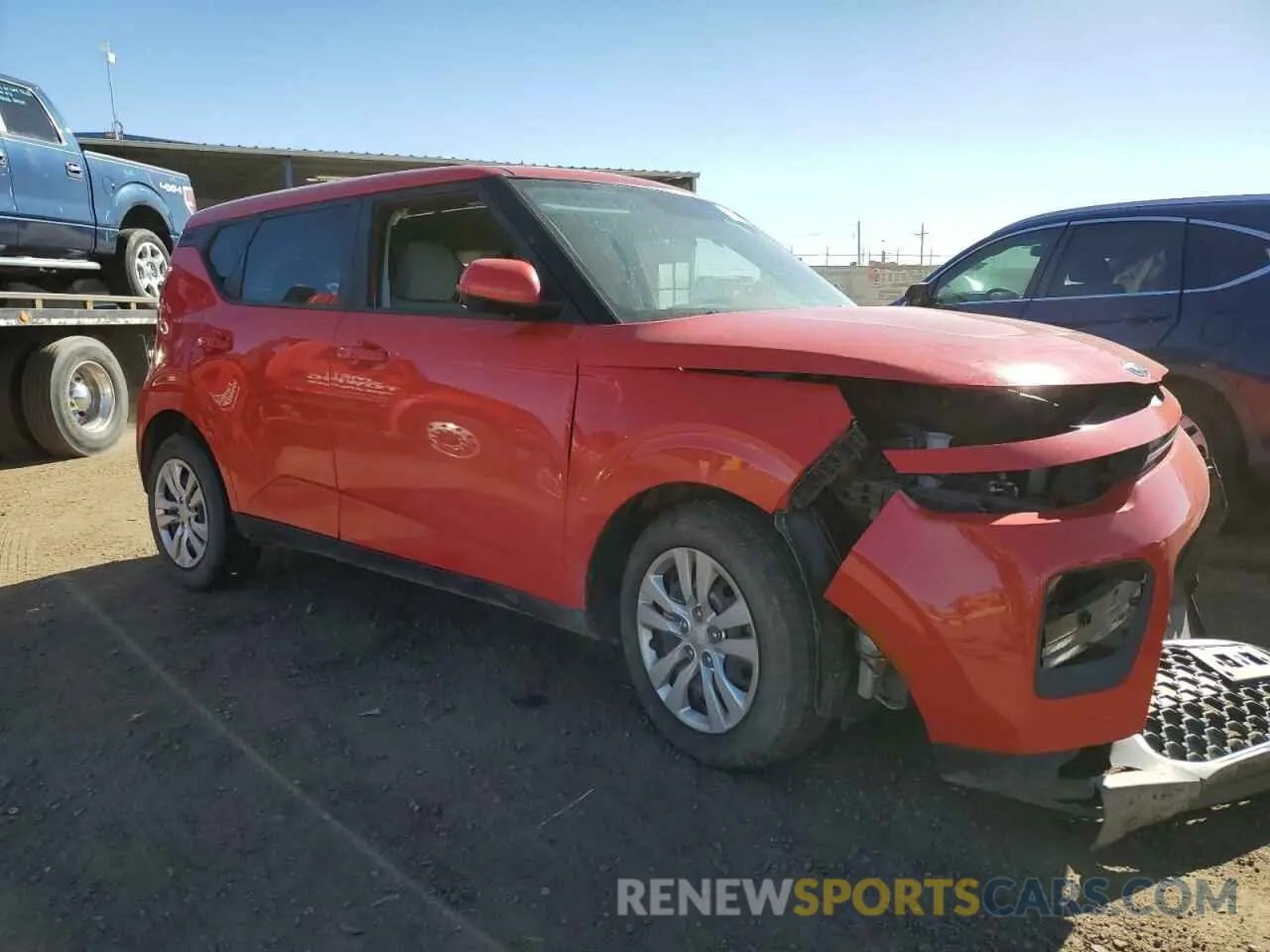 4 fotografías del automóvil dañado KNDJ23AU2L7720722 KIA SOUL 2020
