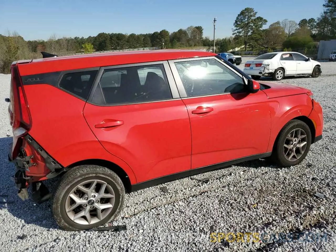 3 fotografías del automóvil dañado KNDJ23AU2L7726228 KIA SOUL 2020