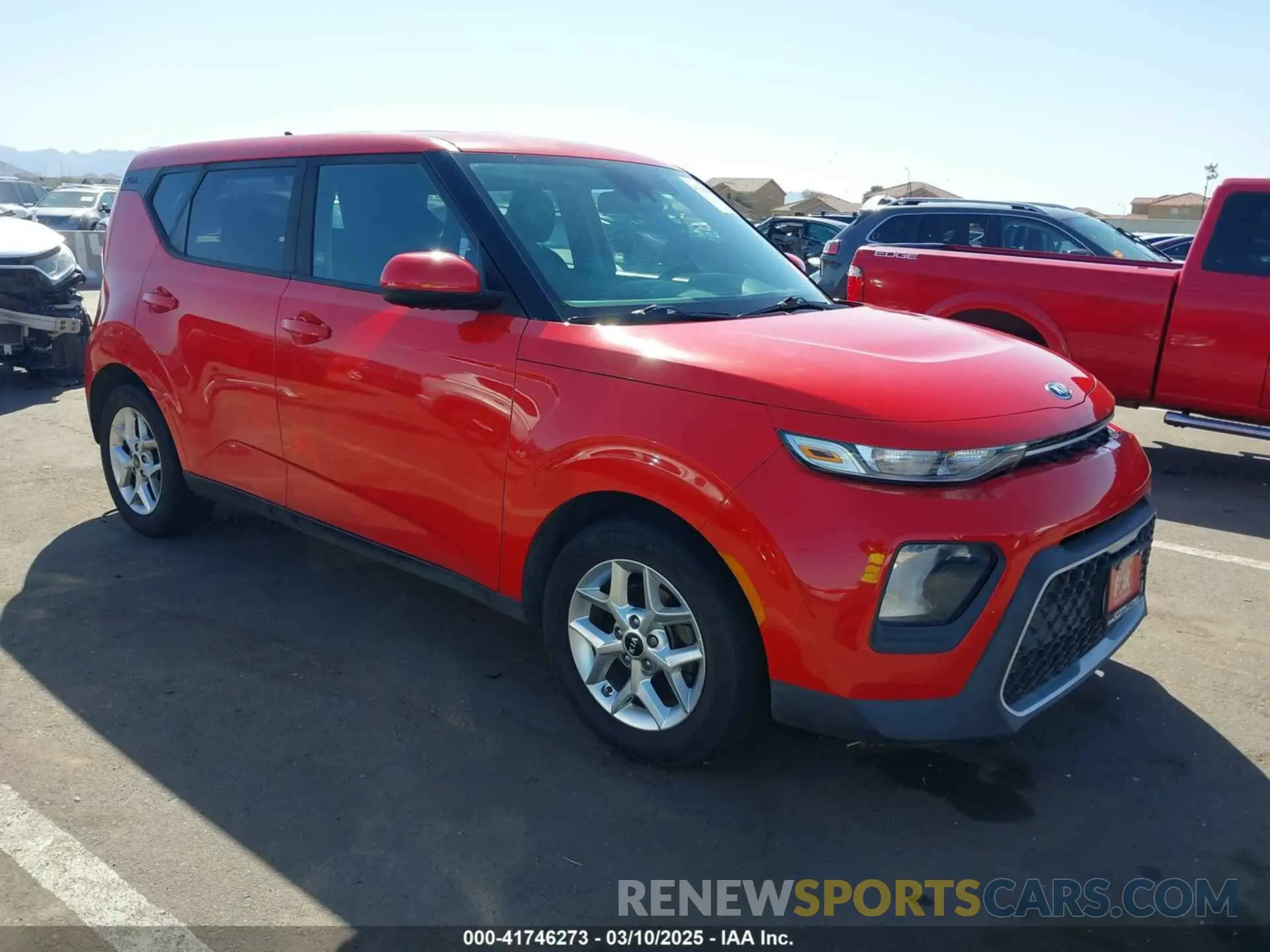 1 fotografías del automóvil dañado KNDJ23AU3L7025665 KIA SOUL 2020