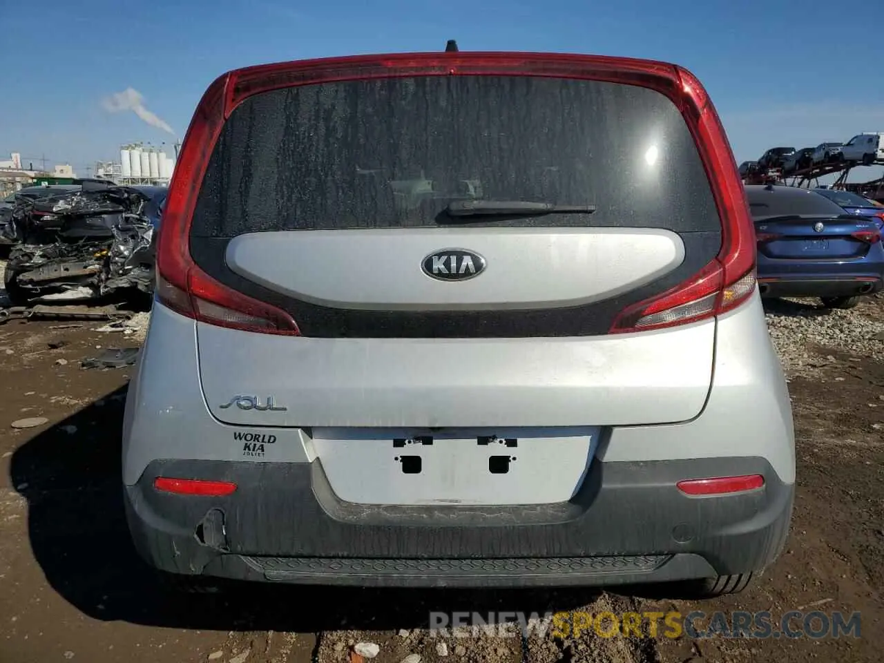 6 fotografías del automóvil dañado KNDJ23AU3L7716534 KIA SOUL 2020