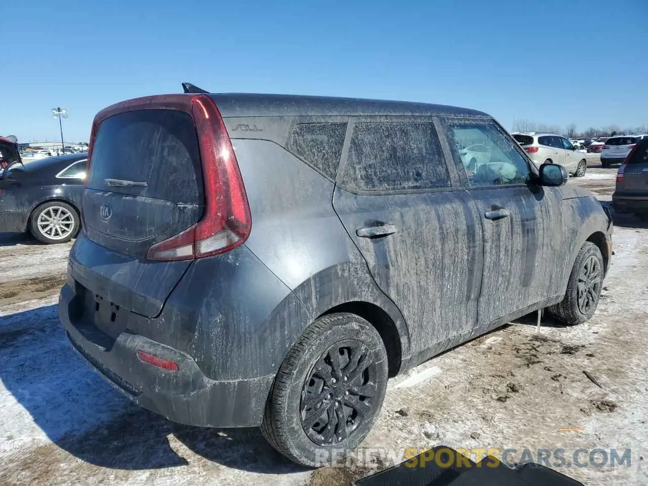 3 fotografías del automóvil dañado KNDJ23AU3L7727727 KIA SOUL 2020