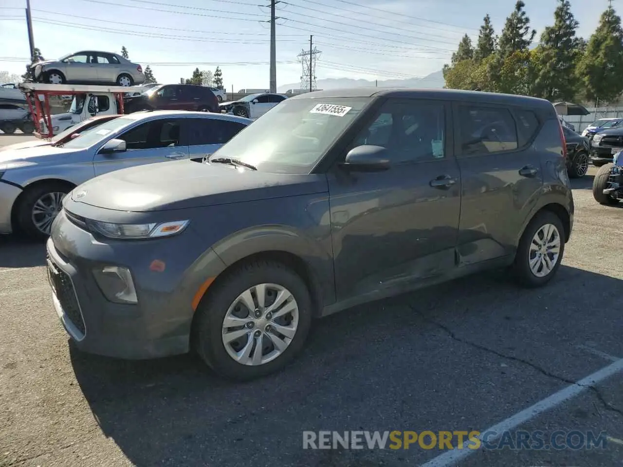 1 fotografías del automóvil dañado KNDJ23AU3L7730188 KIA SOUL 2020