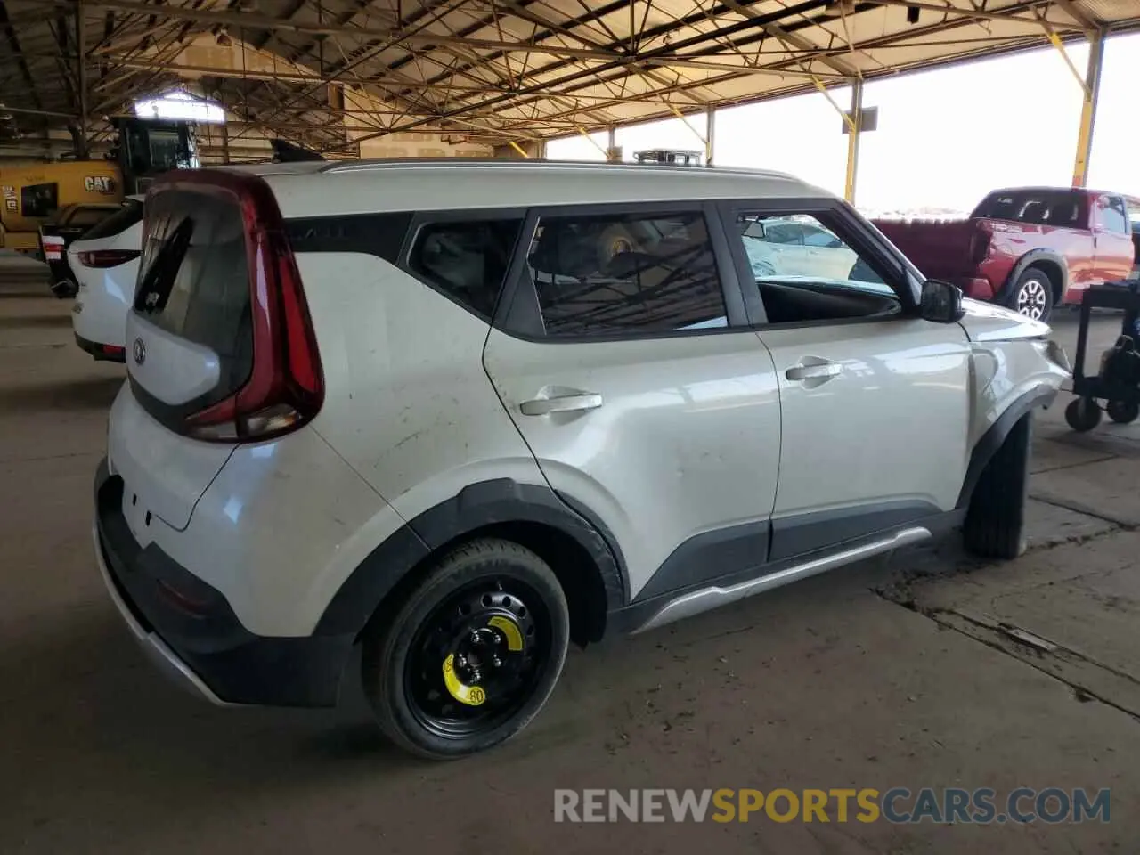 3 fotografías del automóvil dañado KNDJ23AU4L7013489 KIA SOUL 2020