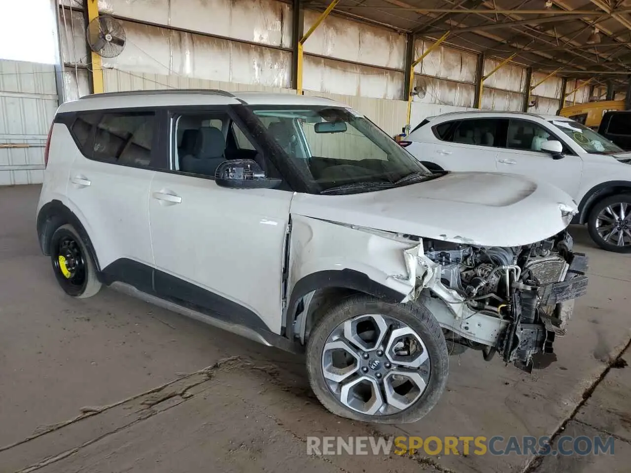 4 fotografías del automóvil dañado KNDJ23AU4L7013489 KIA SOUL 2020