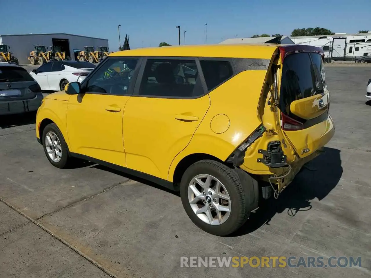 2 fotografías del automóvil dañado KNDJ23AU4L7051191 KIA SOUL 2020