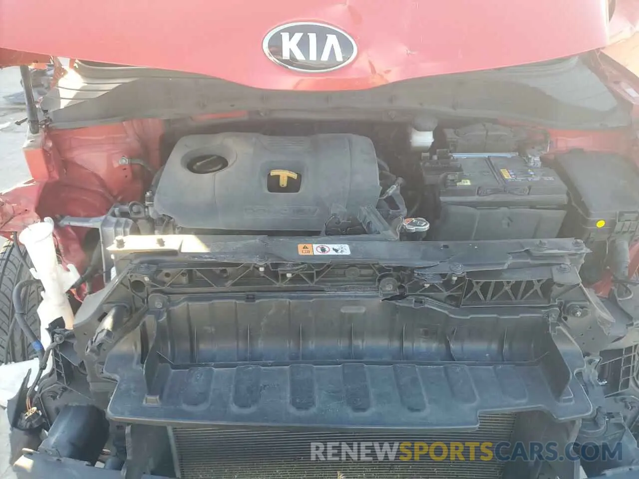 12 fotografías del automóvil dañado KNDJ23AU4L7057590 KIA SOUL 2020