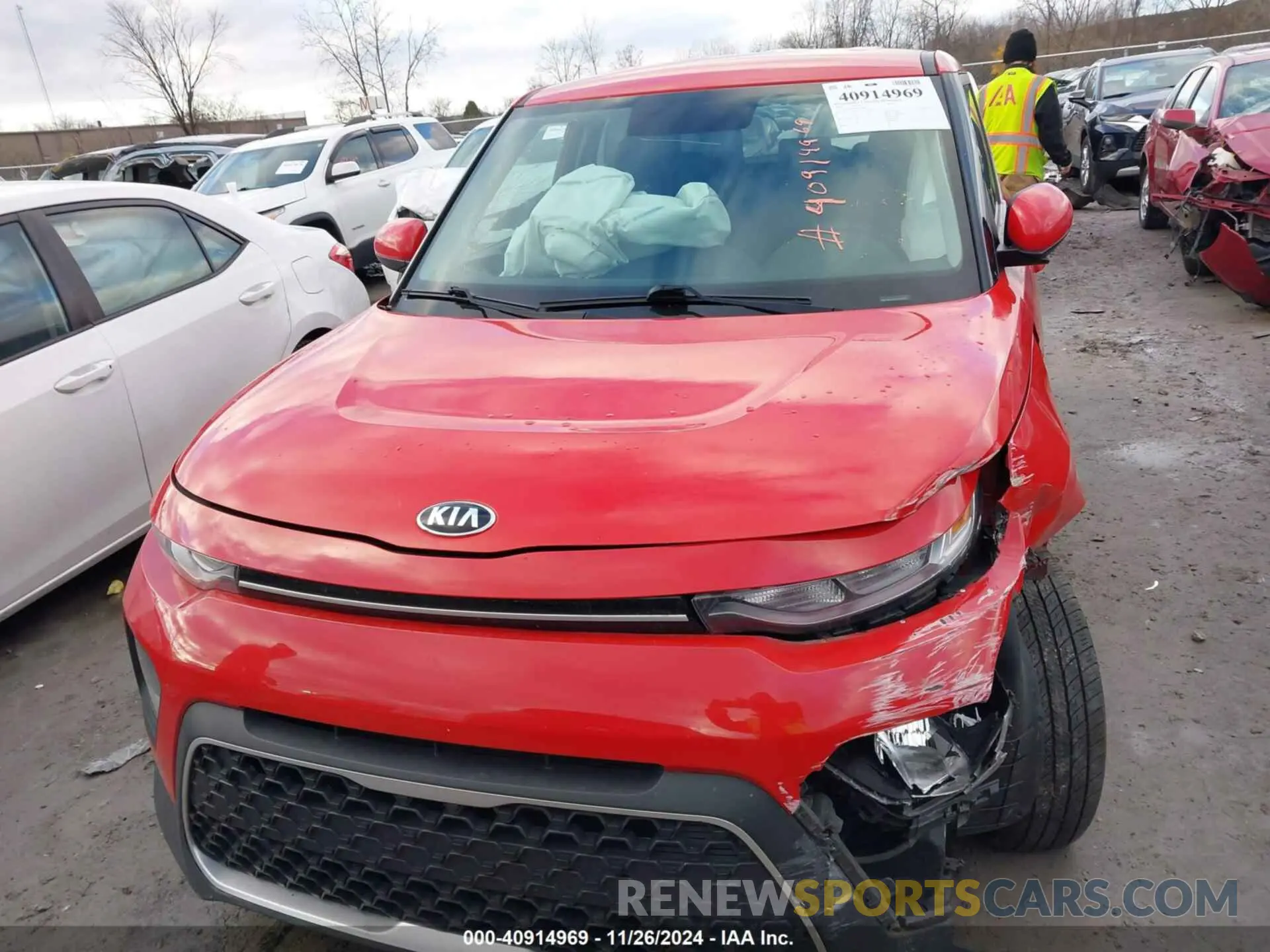 12 fotografías del automóvil dañado KNDJ23AU4L7059789 KIA SOUL 2020
