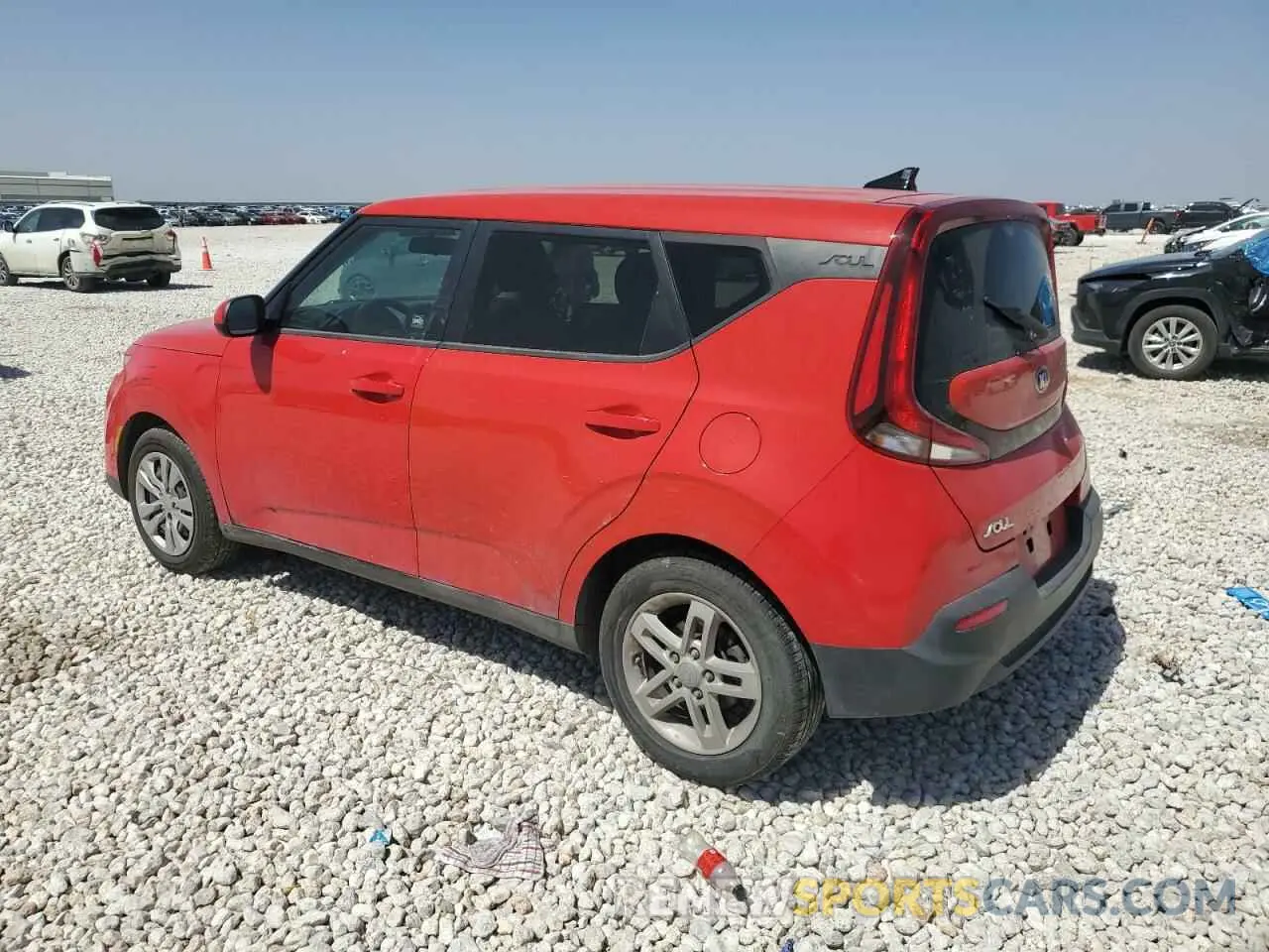 2 fotografías del automóvil dañado KNDJ23AU4L7068279 KIA SOUL 2020