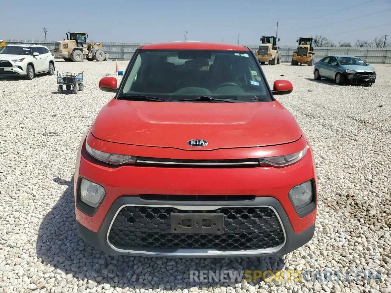 5 fotografías del automóvil dañado KNDJ23AU4L7068279 KIA SOUL 2020