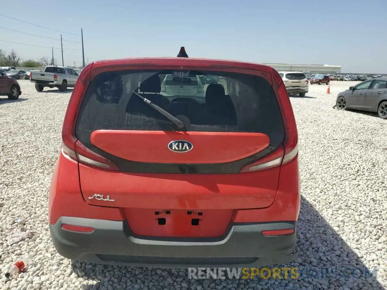 6 fotografías del automóvil dañado KNDJ23AU4L7068279 KIA SOUL 2020
