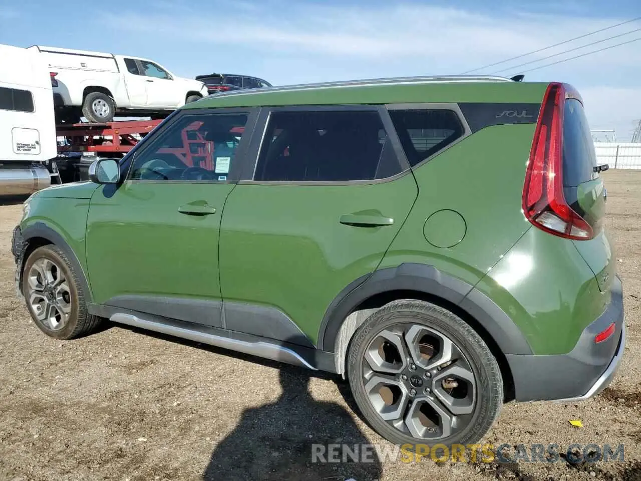 2 fotografías del automóvil dañado KNDJ23AU4L7081176 KIA SOUL 2020