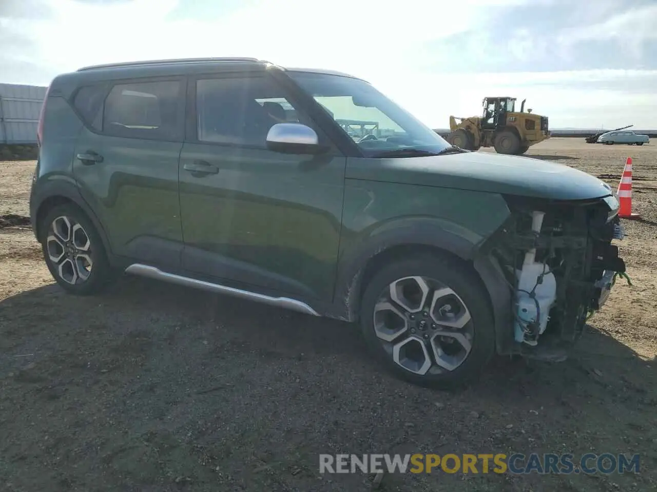 4 fotografías del automóvil dañado KNDJ23AU4L7081176 KIA SOUL 2020