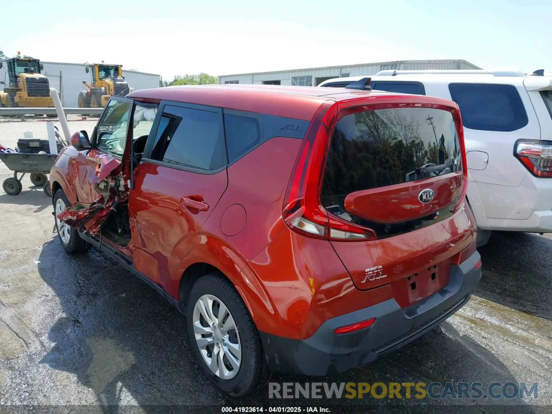3 fotografías del automóvil dañado KNDJ23AU4L7083154 KIA SOUL 2020