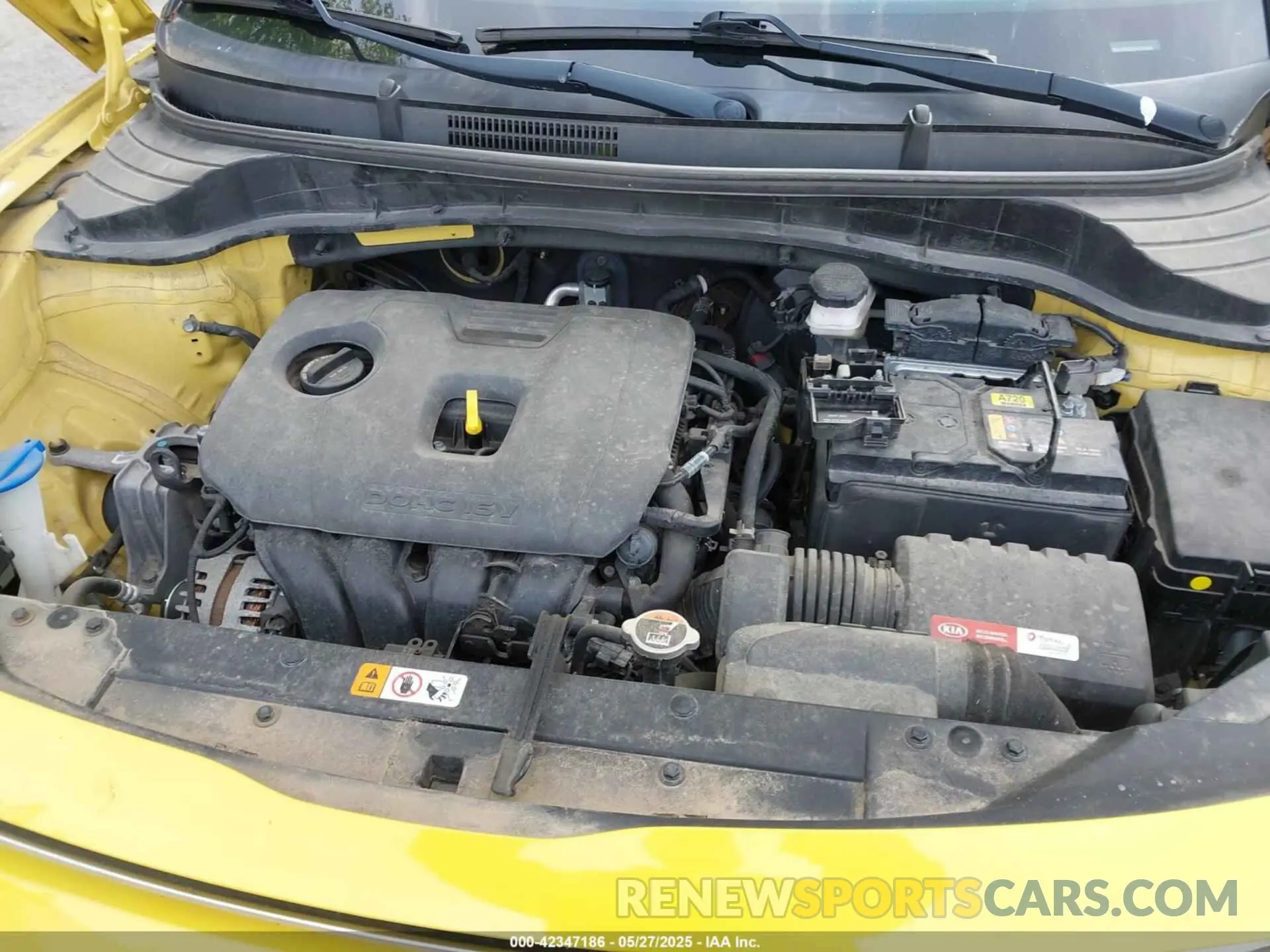10 fotografías del automóvil dañado KNDJ23AU4L7089486 KIA SOUL 2020
