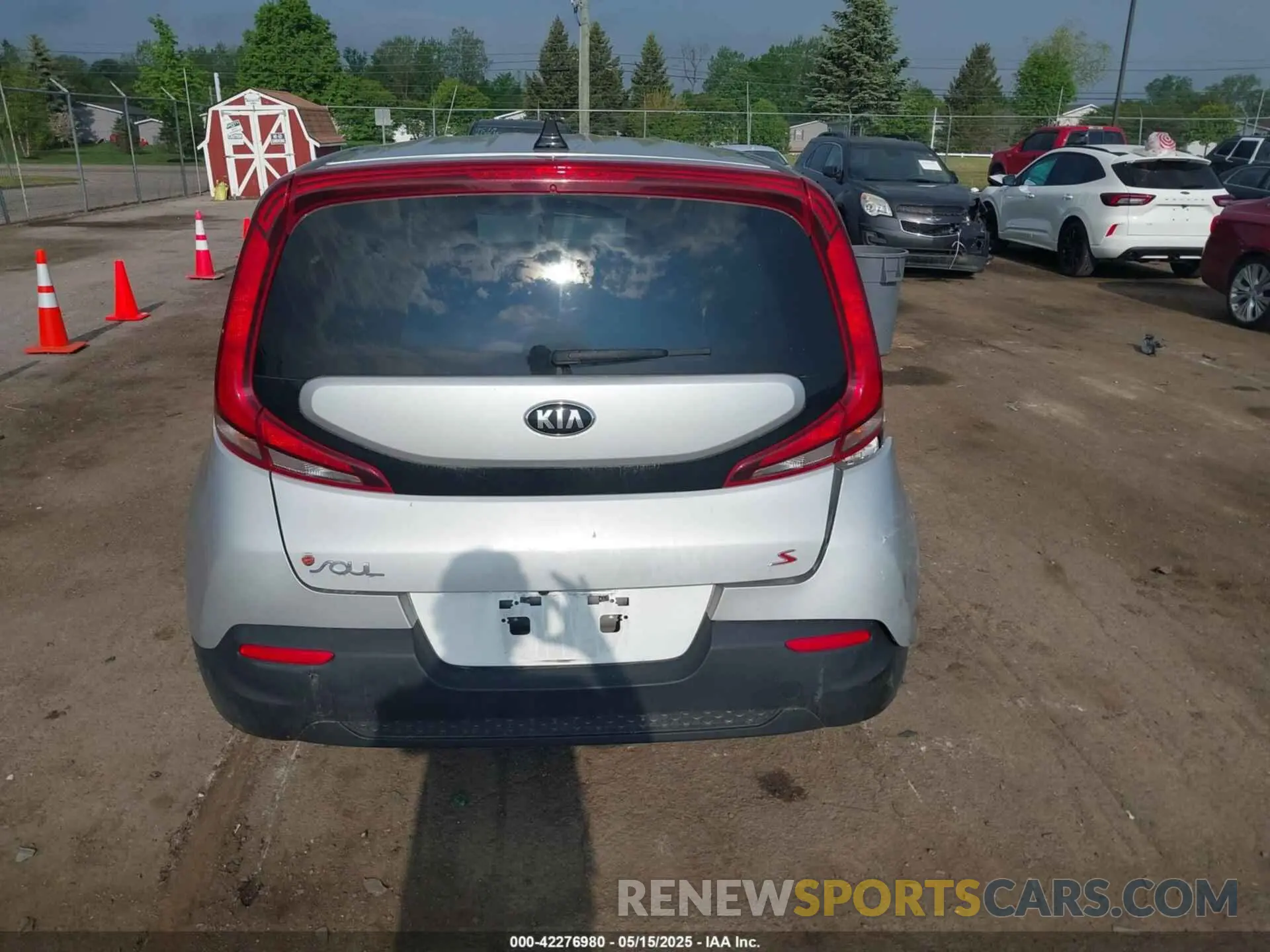 15 fotografías del automóvil dañado KNDJ23AU4L7108344 KIA SOUL 2020