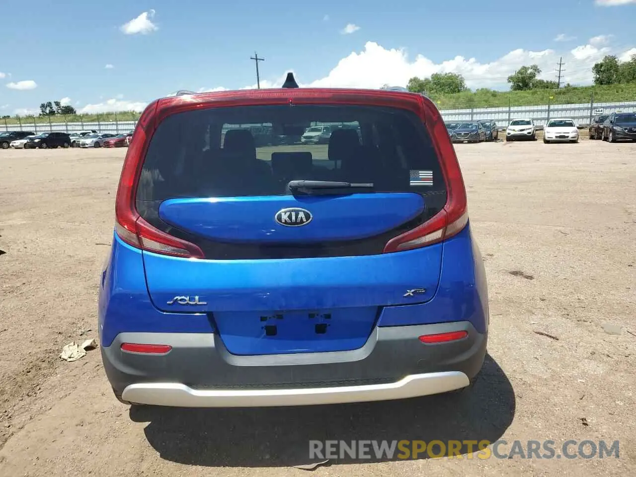 6 fotografías del automóvil dañado KNDJ23AU4L7117433 KIA SOUL 2020