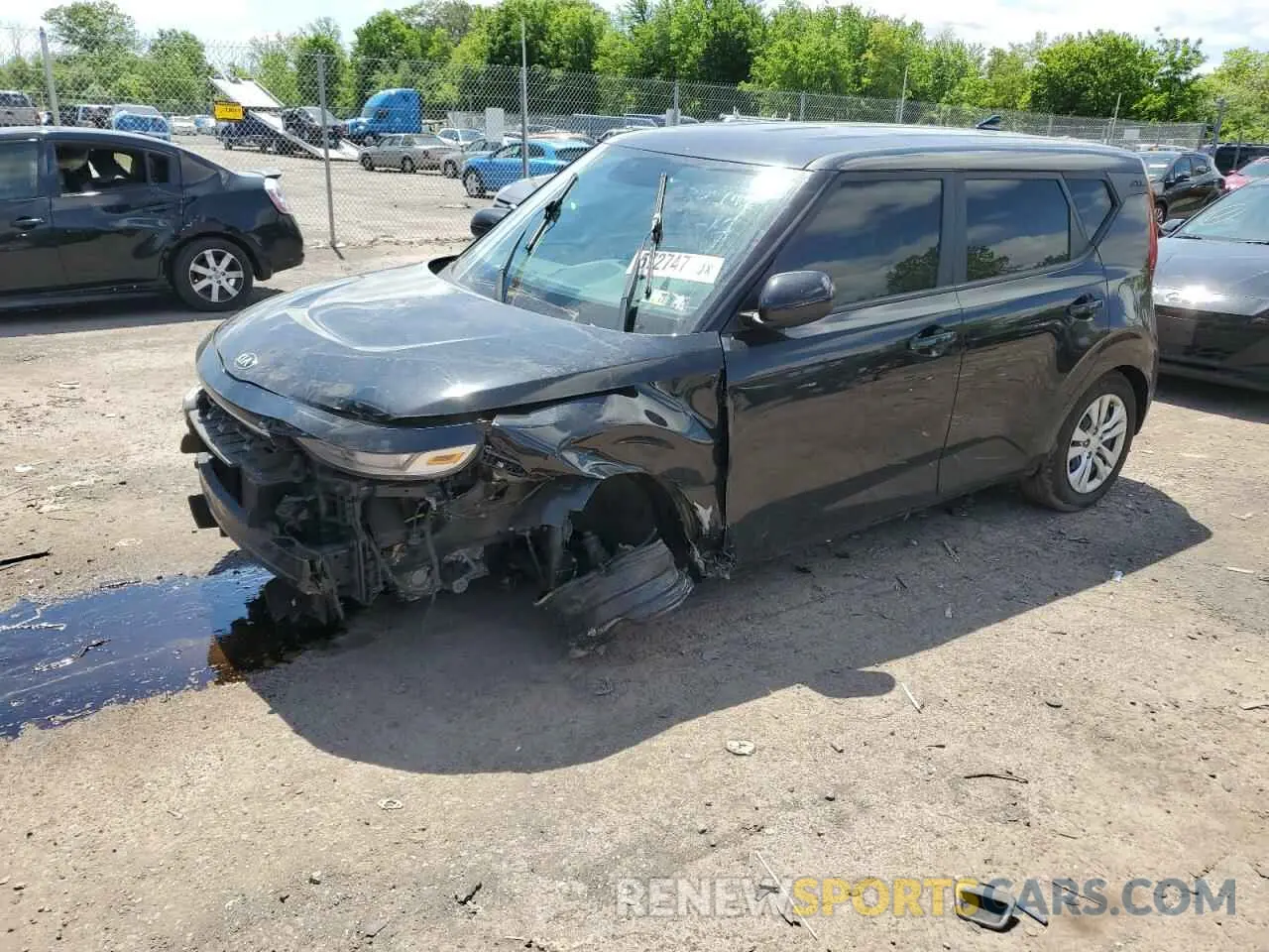 1 fotografías del automóvil dañado KNDJ23AU4L7709141 KIA SOUL 2020
