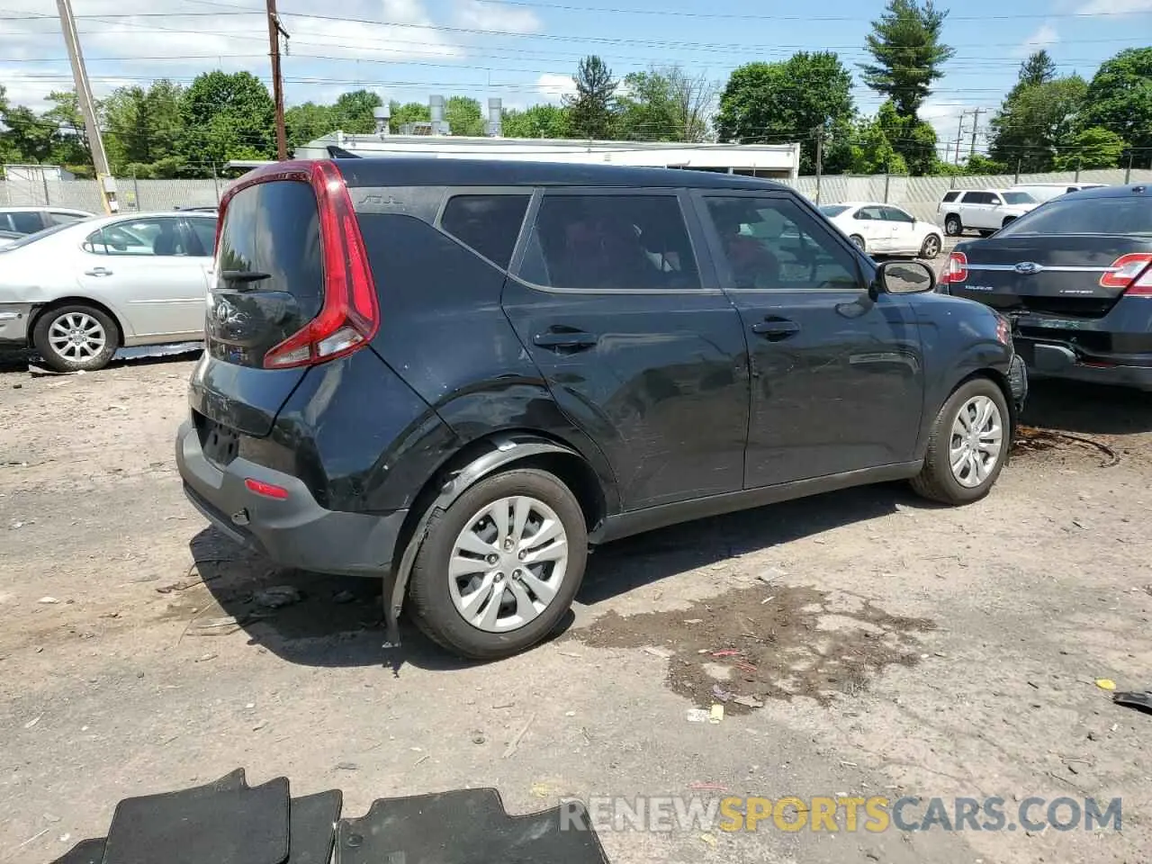 3 fotografías del automóvil dañado KNDJ23AU4L7709141 KIA SOUL 2020