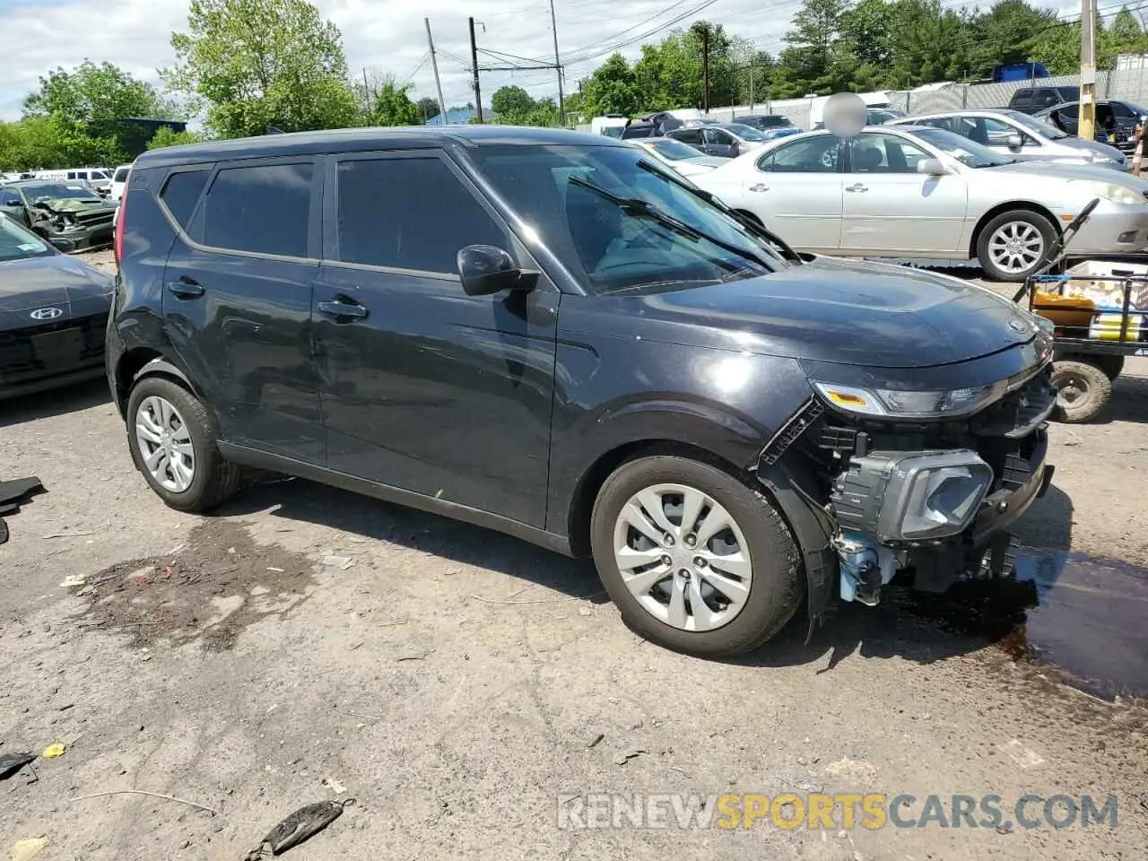 4 fotografías del automóvil dañado KNDJ23AU4L7709141 KIA SOUL 2020