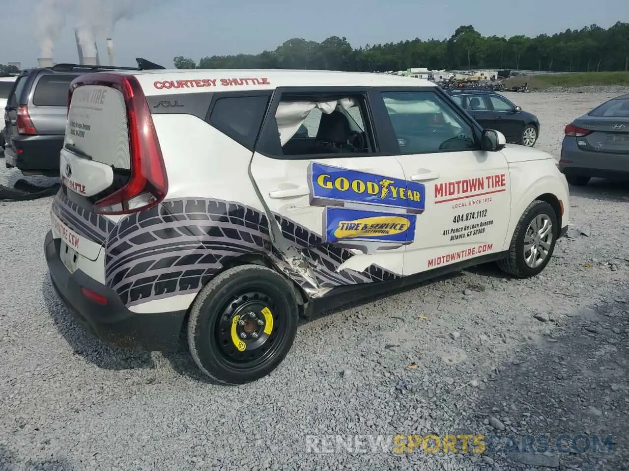 3 fotografías del automóvil dañado KNDJ23AU4L7714615 KIA SOUL 2020