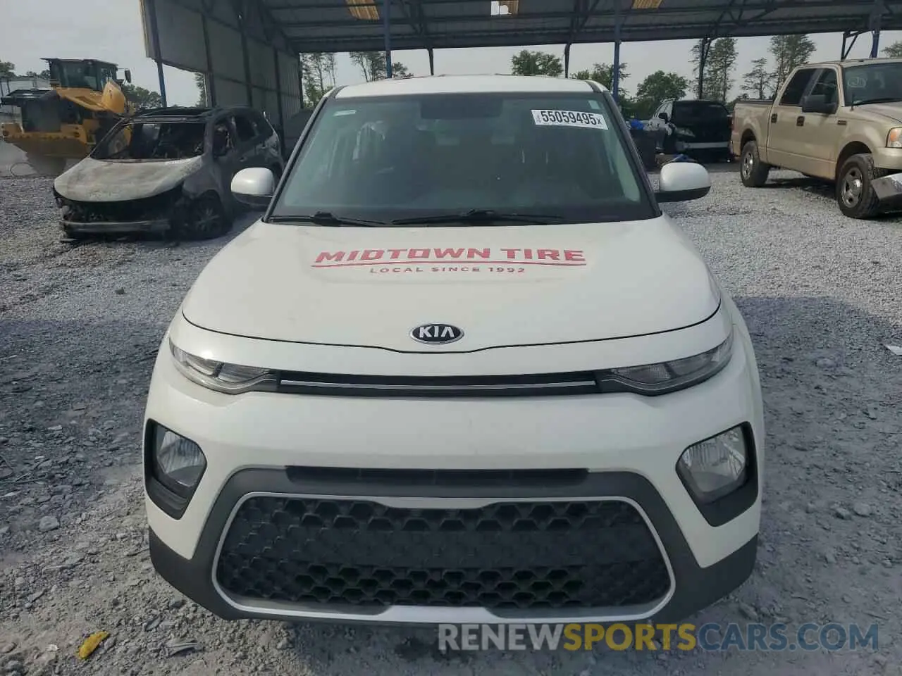5 fotografías del automóvil dañado KNDJ23AU4L7714615 KIA SOUL 2020