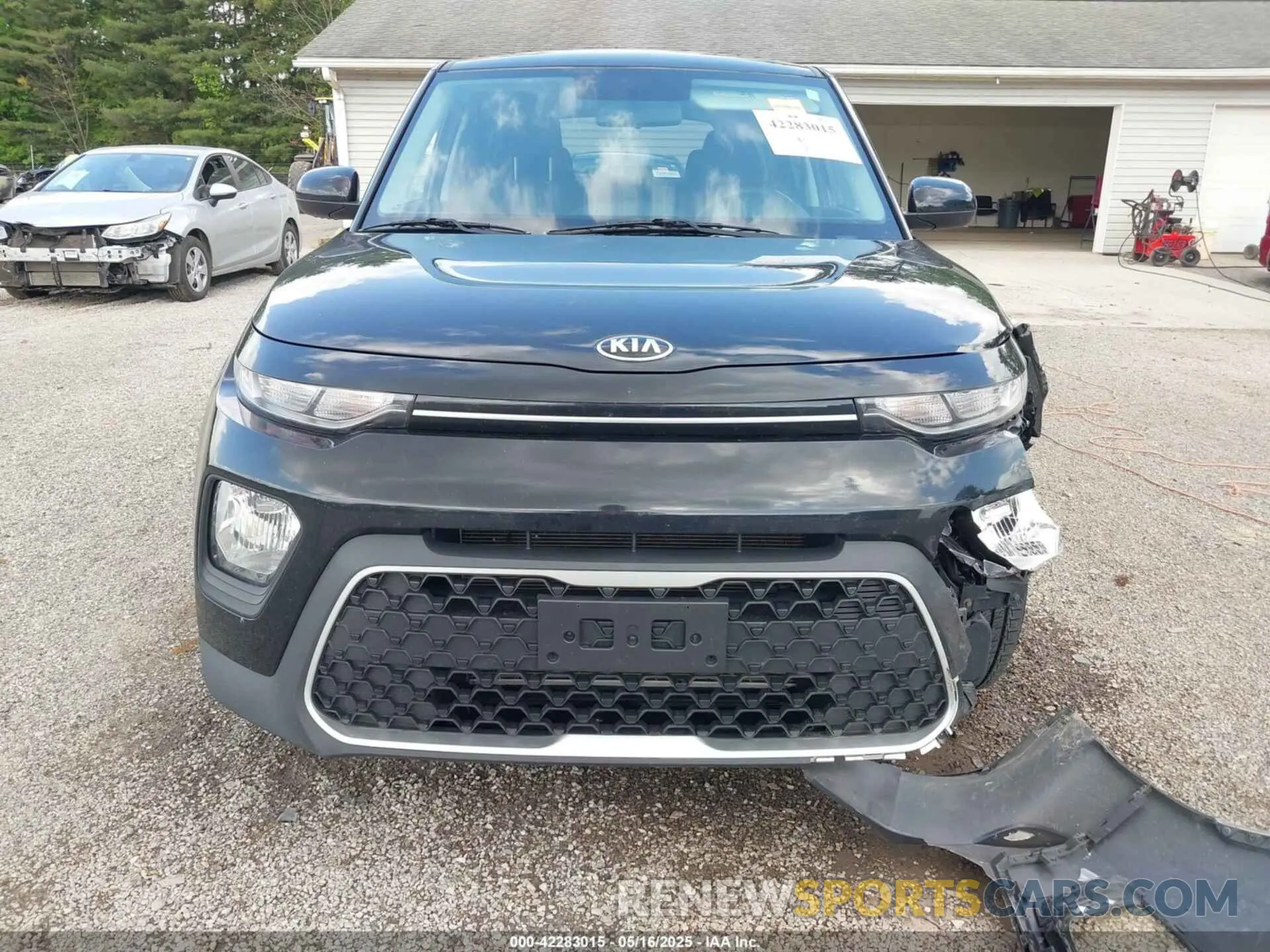 13 fotografías del automóvil dañado KNDJ23AU4L7724321 KIA SOUL 2020