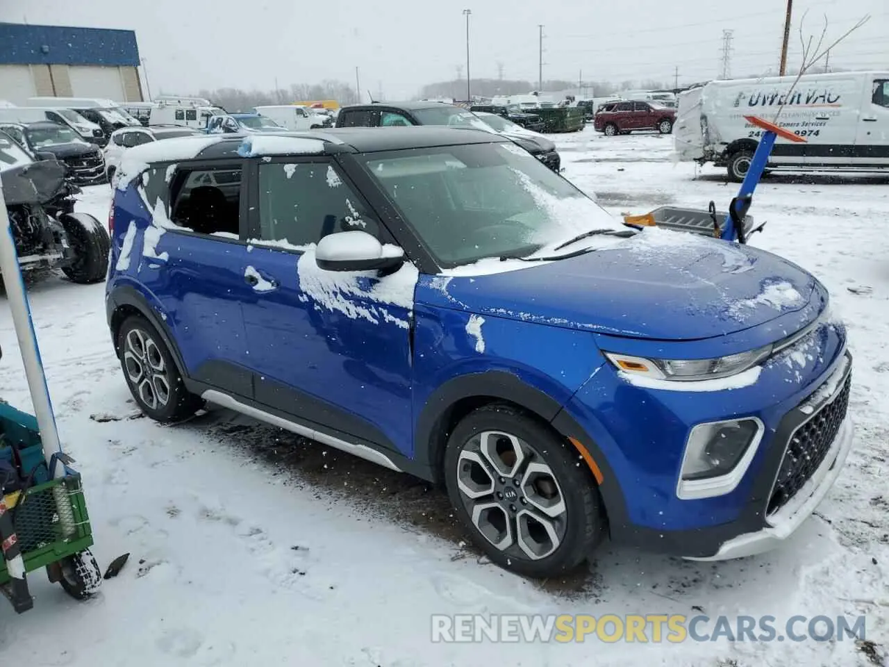 4 fotografías del automóvil dañado KNDJ23AU5L7034741 KIA SOUL 2020