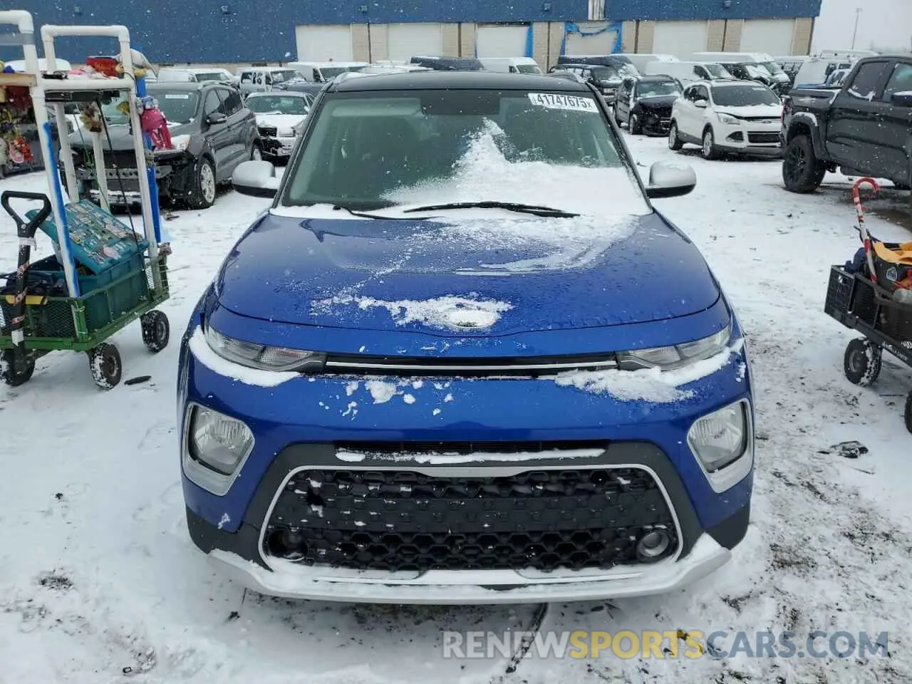 5 fotografías del automóvil dañado KNDJ23AU5L7034741 KIA SOUL 2020