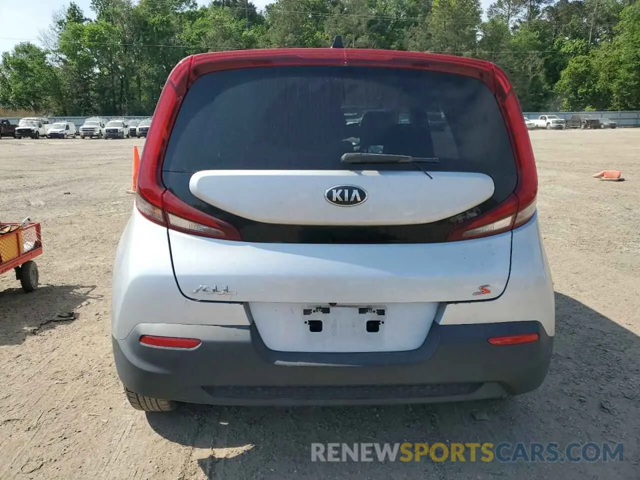6 fotografías del automóvil dañado KNDJ23AU5L7038742 KIA SOUL 2020