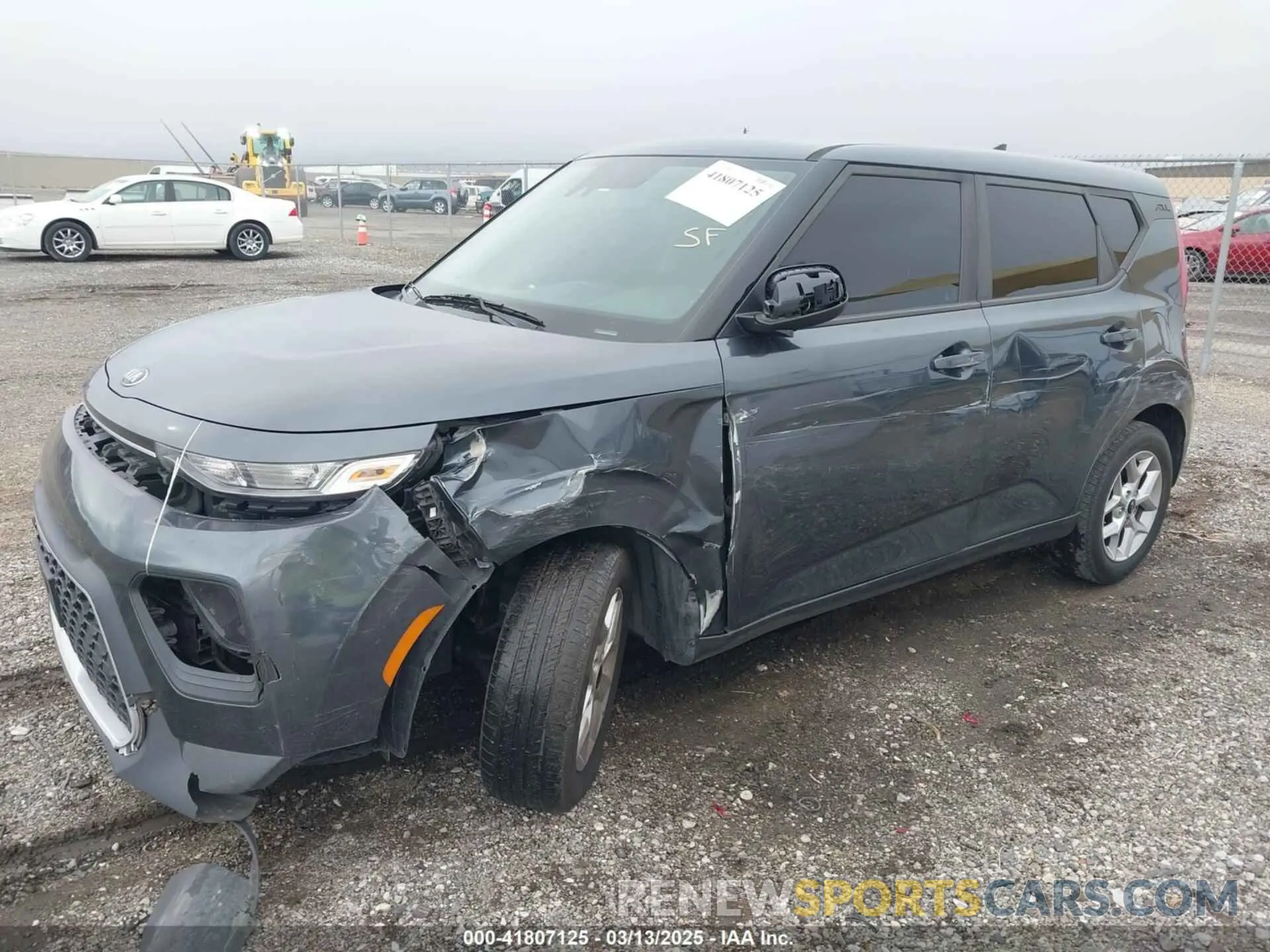2 fotografías del automóvil dañado KNDJ23AU5L7053547 KIA SOUL 2020