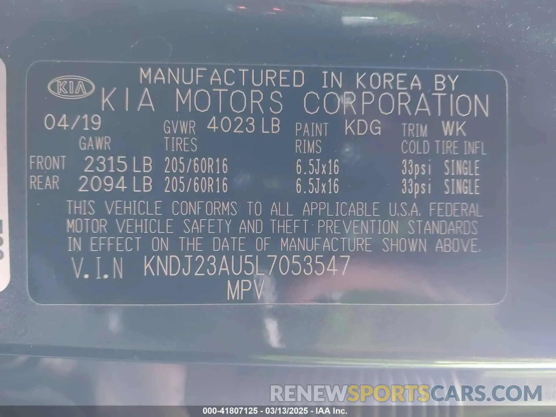 9 fotografías del automóvil dañado KNDJ23AU5L7053547 KIA SOUL 2020