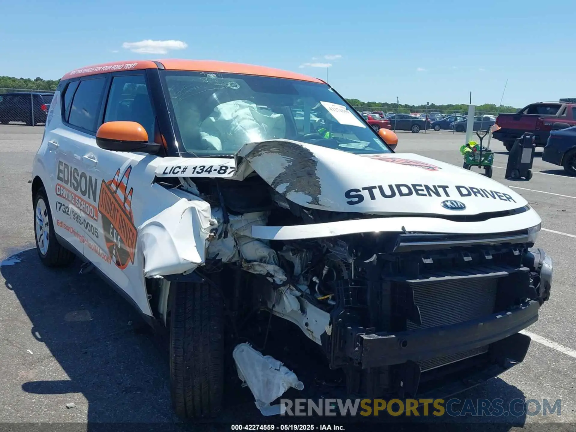 1 fotografías del automóvil dañado KNDJ23AU5L7057937 KIA SOUL 2020