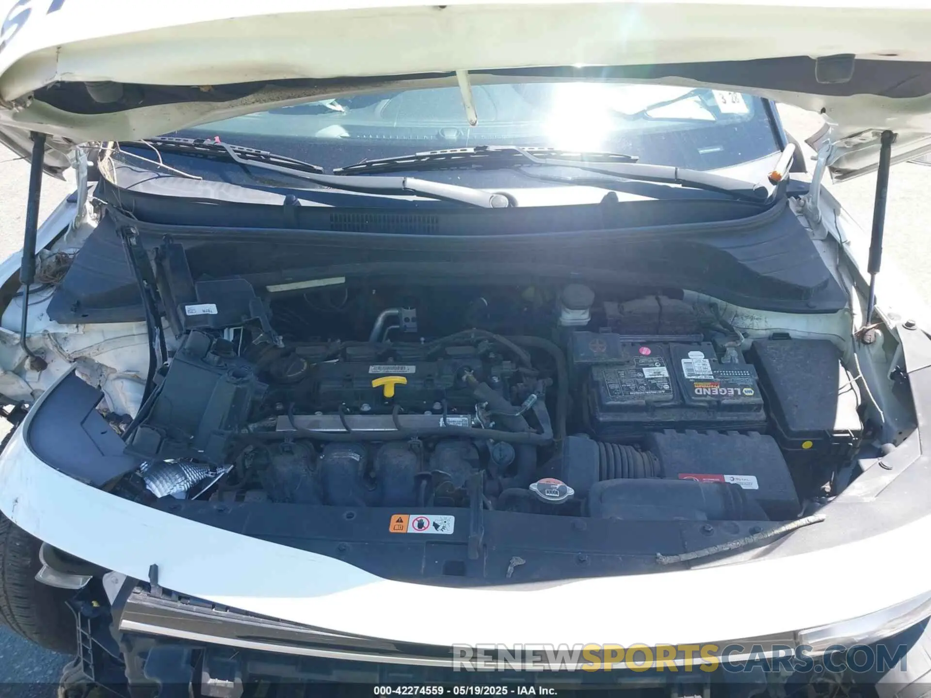 10 fotografías del automóvil dañado KNDJ23AU5L7057937 KIA SOUL 2020