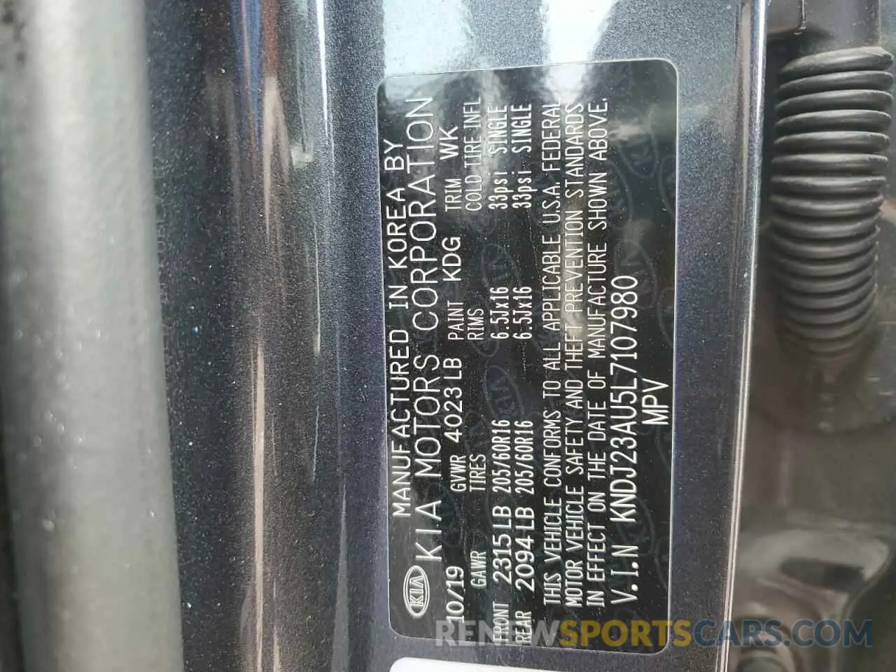 14 fotografías del automóvil dañado KNDJ23AU5L7107980 KIA SOUL 2020