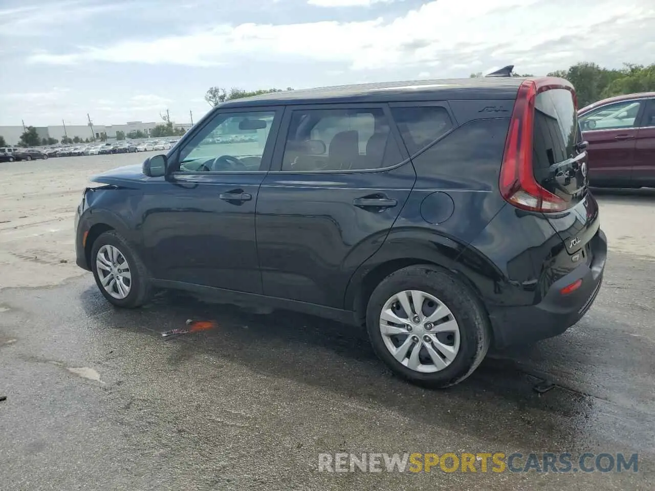 2 fotografías del automóvil dañado KNDJ23AU5L7121720 KIA SOUL 2020