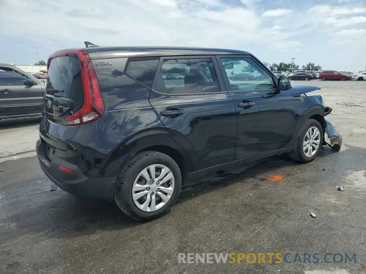 3 fotografías del automóvil dañado KNDJ23AU5L7121720 KIA SOUL 2020