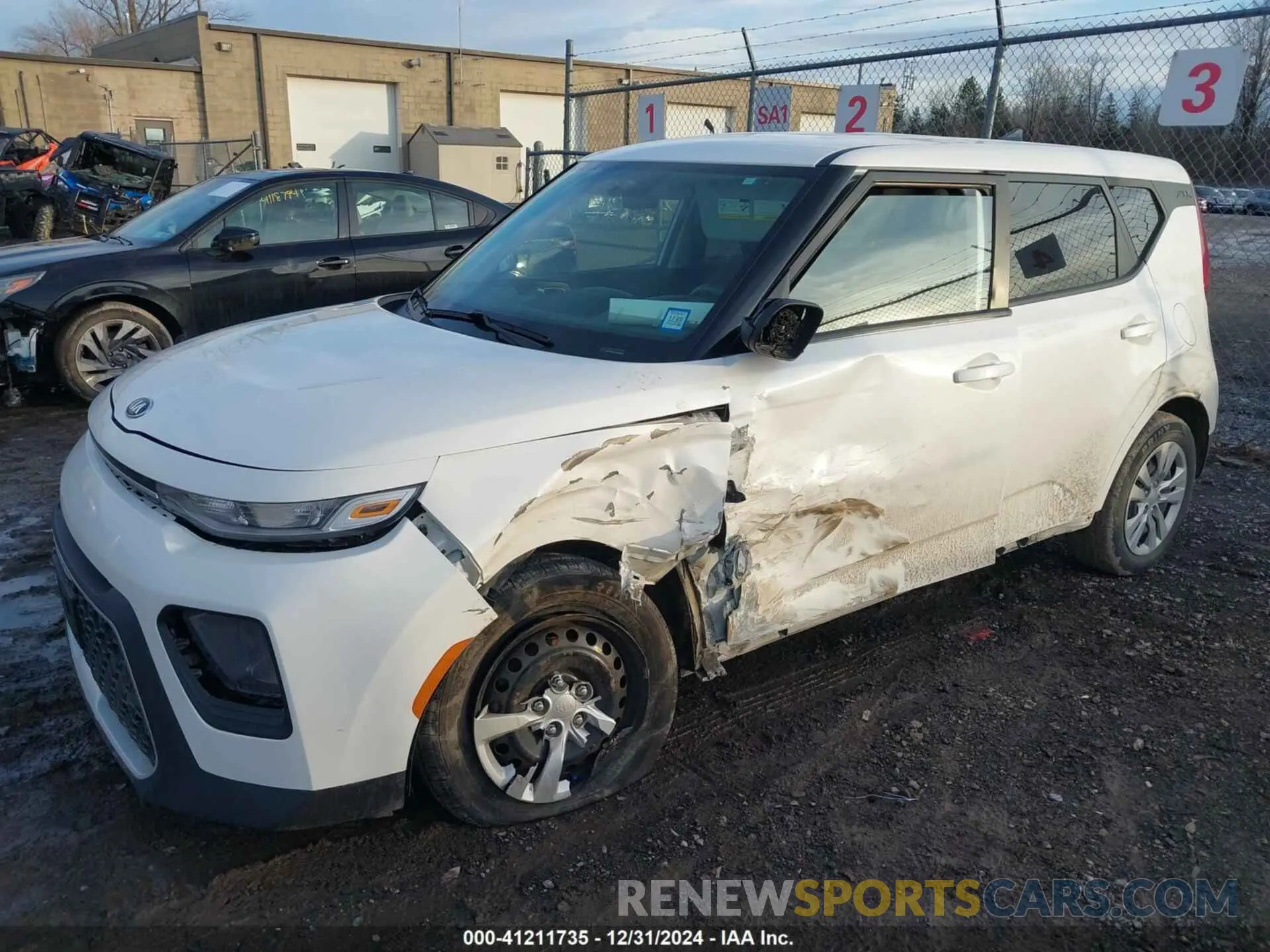 6 fotografías del automóvil dañado KNDJ23AU5L7703963 KIA SOUL 2020