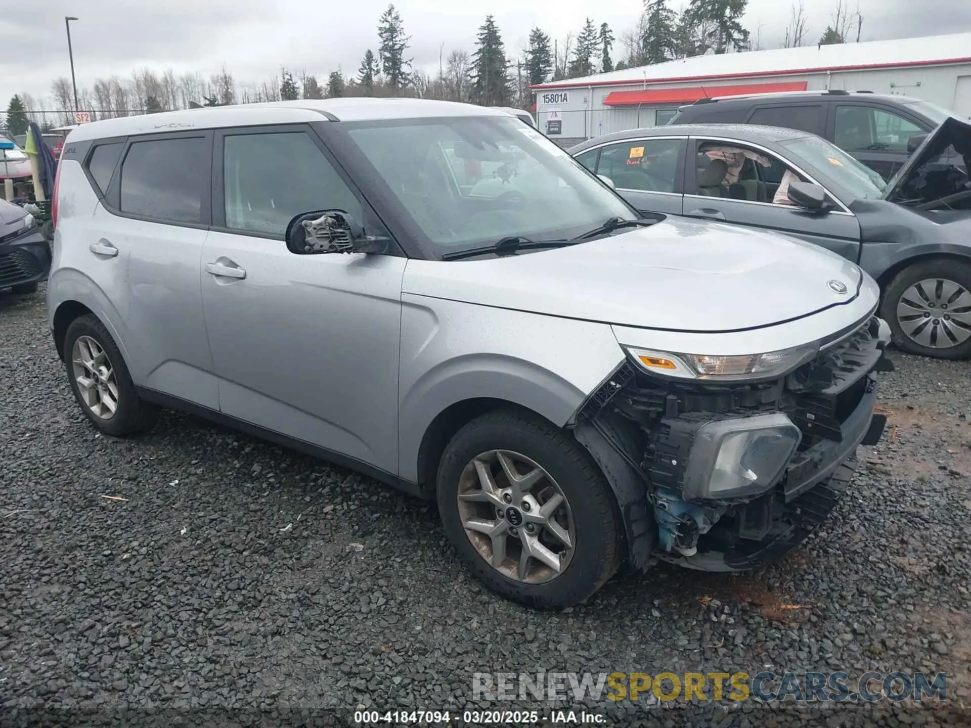 1 fotografías del automóvil dañado KNDJ23AU6L7010965 KIA SOUL 2020