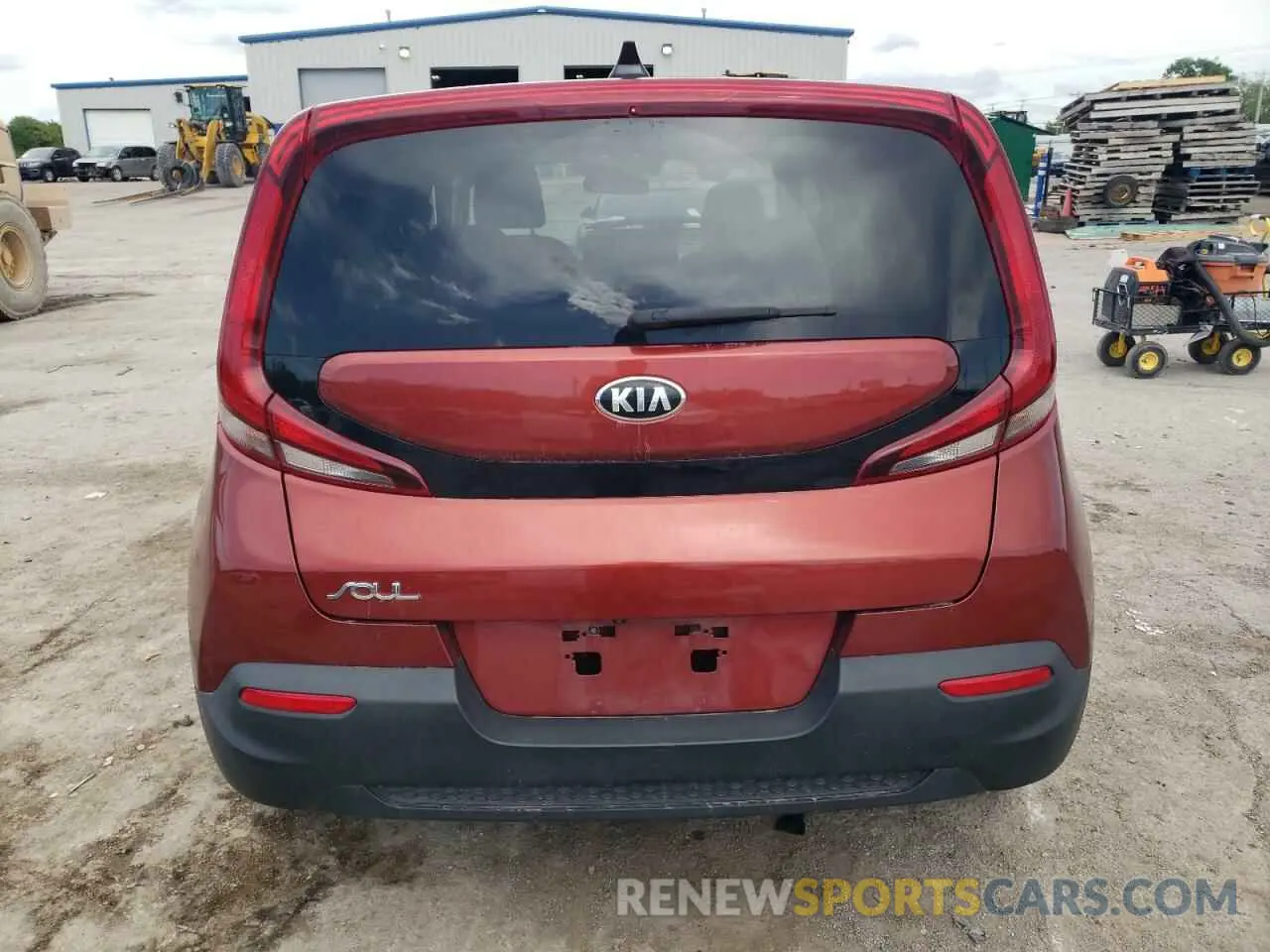 6 fotografías del automóvil dañado KNDJ23AU6L7068140 KIA SOUL 2020