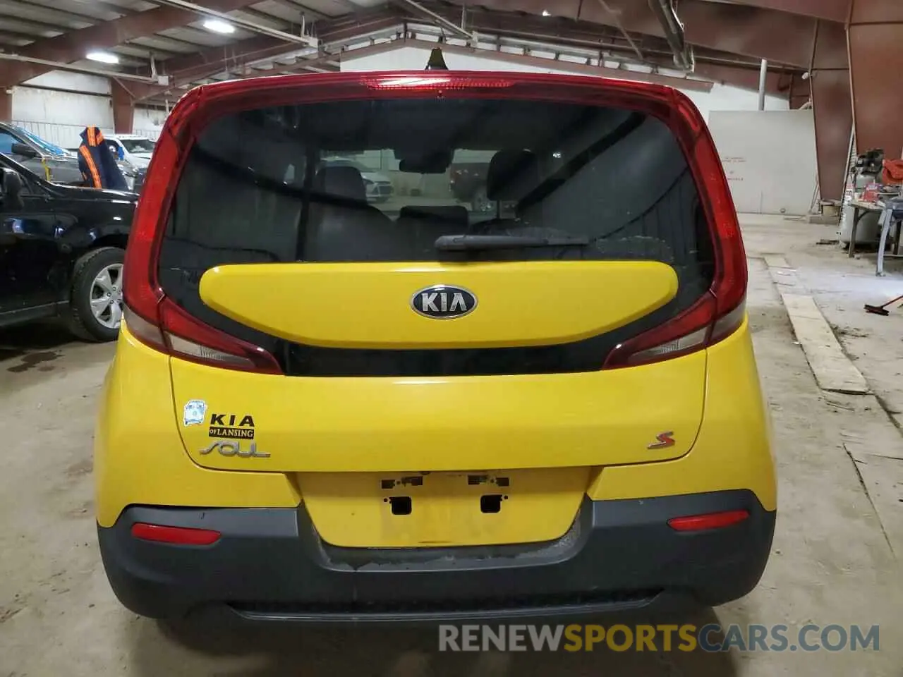 6 fotografías del automóvil dañado KNDJ23AU6L7075038 KIA SOUL 2020