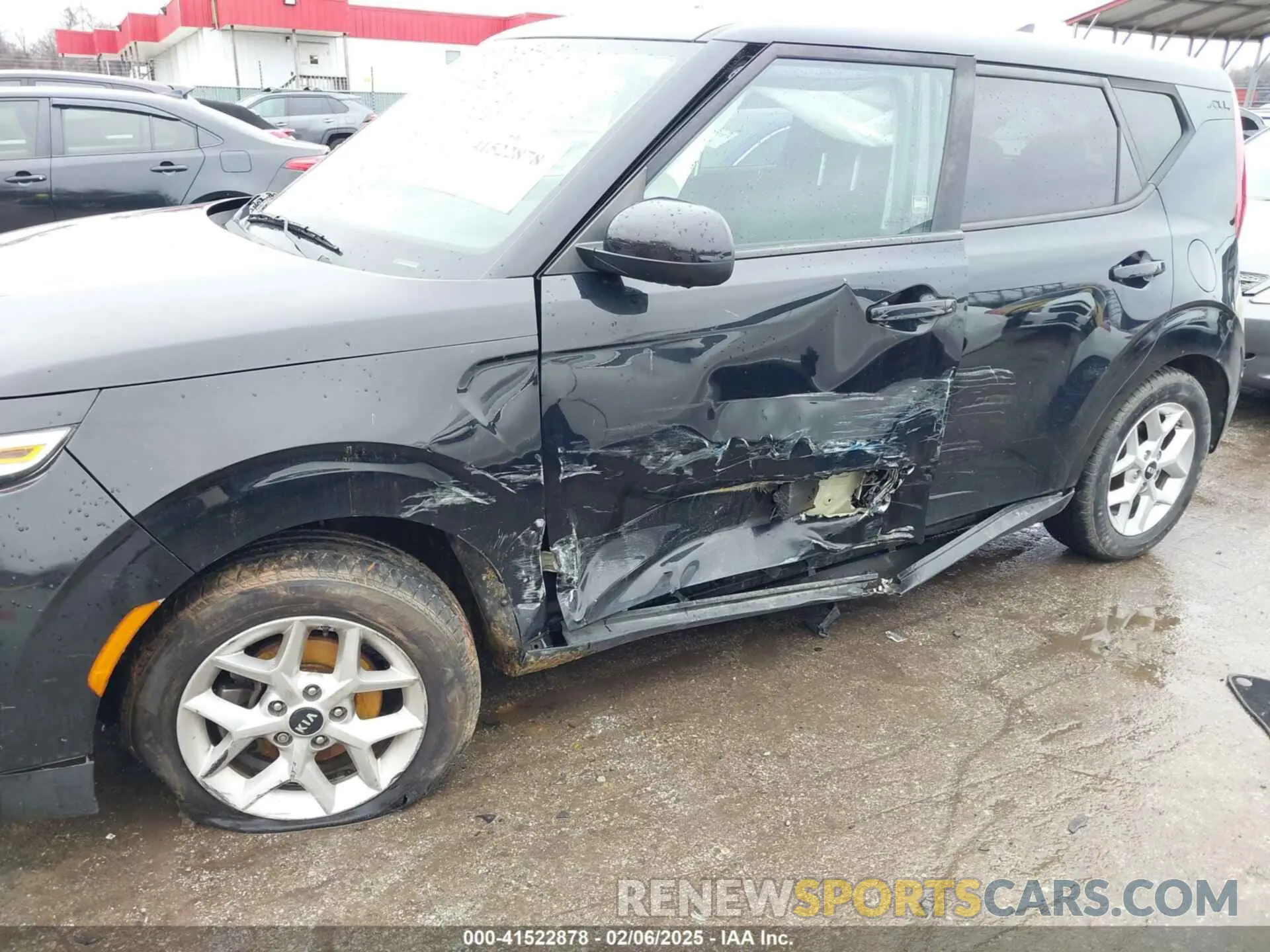 6 fotografías del automóvil dañado KNDJ23AU6L7121354 KIA SOUL 2020