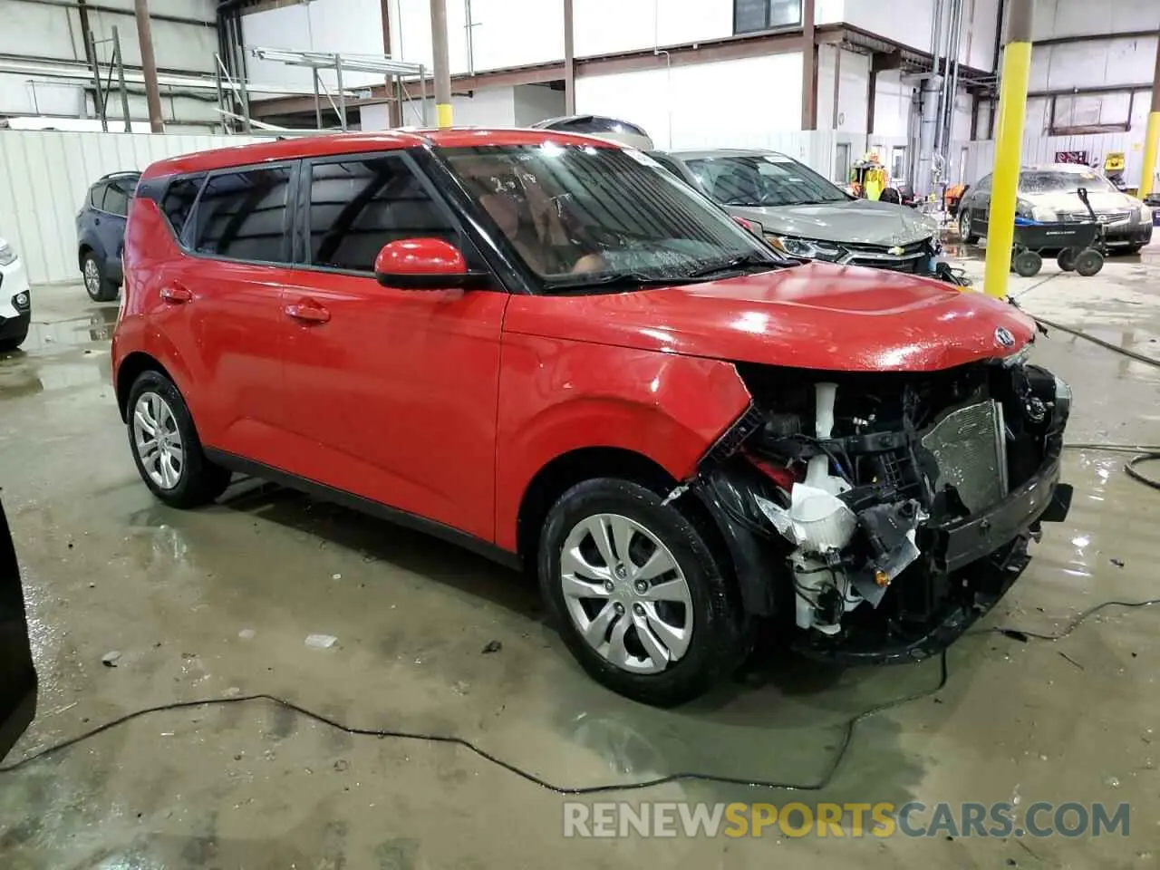 4 fotografías del automóvil dañado KNDJ23AU6L7723297 KIA SOUL 2020